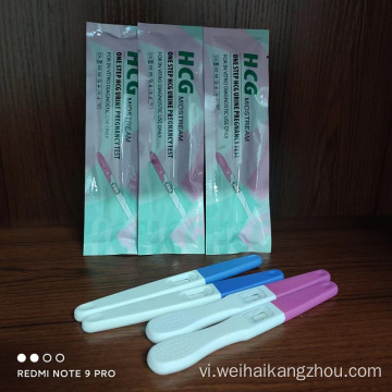 Mang thai HCG KIT thử nghiệm nhanh giữa dòng